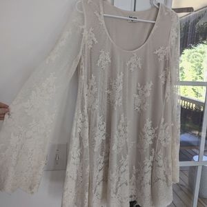 Show Me Your Mumu ivory lace dress